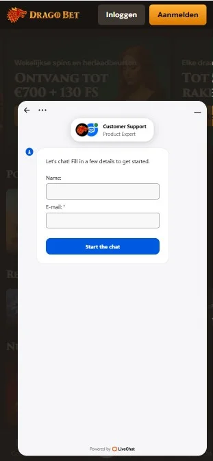 Drago Bet Casino Klantenservice