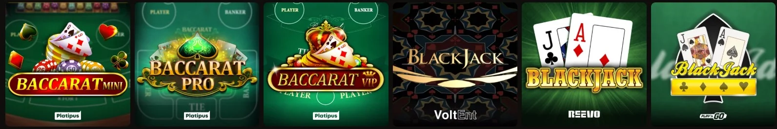 Drago Bet Casino Bordspellen